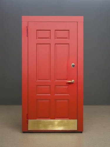 Красная с отбойником