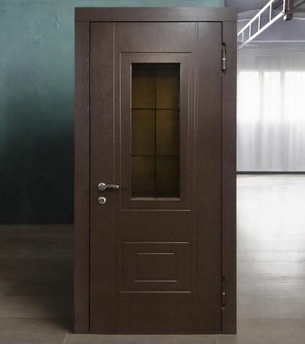 Коричневая с остеклением